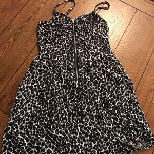 Leopard print dress